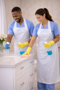 Snapron Caregiver PPE Aprons – White (50 pack): Cleaning, bathing and incontinence care